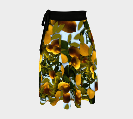 Lemon Tree Wrap Skirt