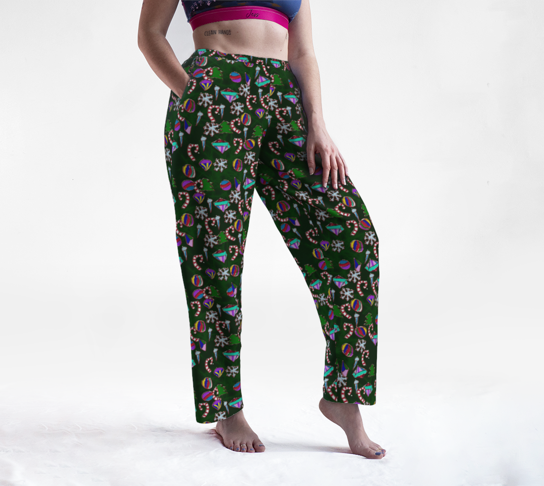 Ornaments Pattern Lounge Pants