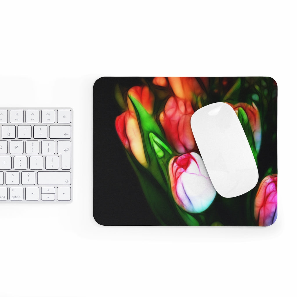 Pink Tulips Mousepad