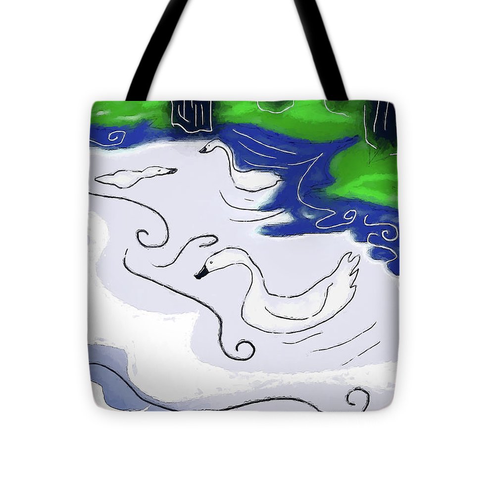 Egrets - Tote Bag