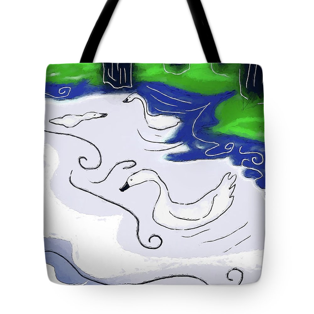 Egrets - Tote Bag