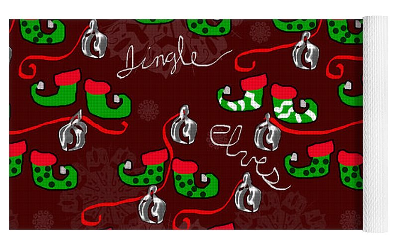 Elves Jingle - Yoga Mat