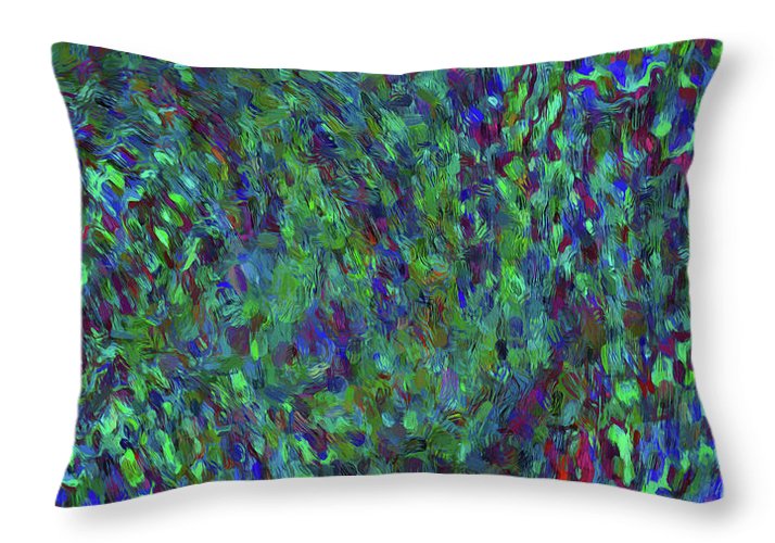 Essence Of A Peacock - Throw Pillow