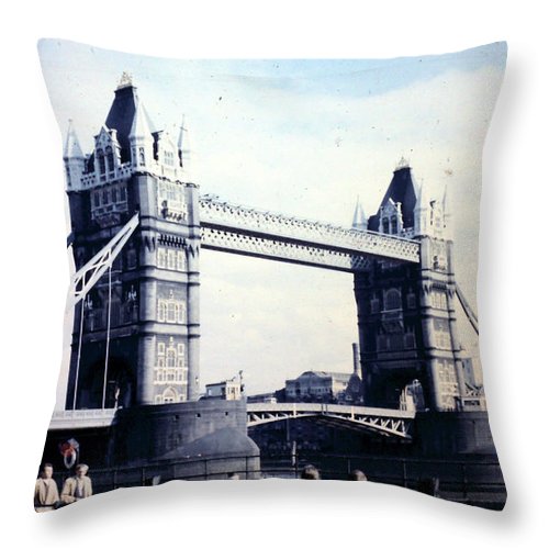 Europe Trip 1968 Number 38 - Throw Pillow