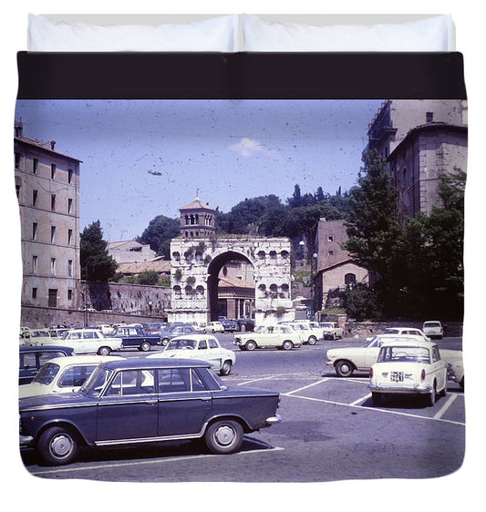 Europe Trip 1970 Number 1 - Duvet Cover