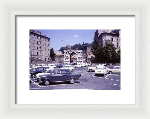 Europe Trip 1970 Number 1 - Framed Print