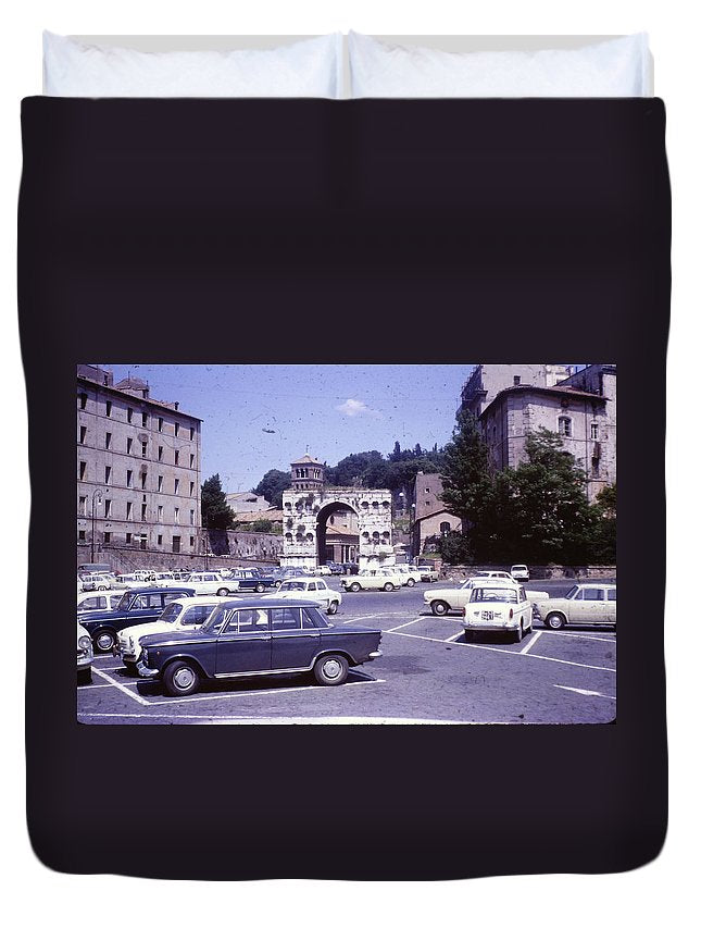 Europe Trip 1970 Number 1 - Duvet Cover