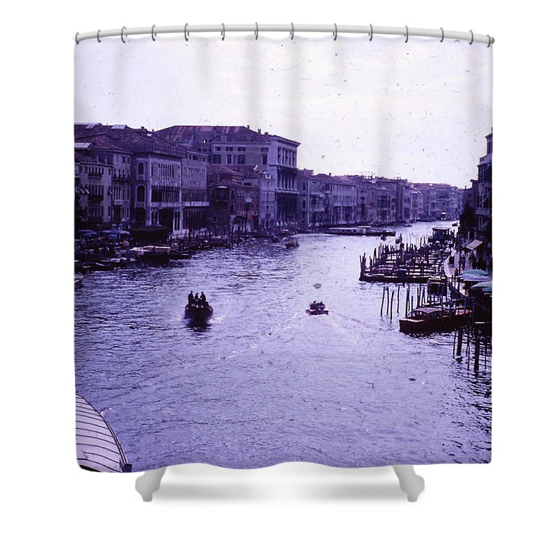 Europe Trip 1970 Number 16 - Shower Curtain