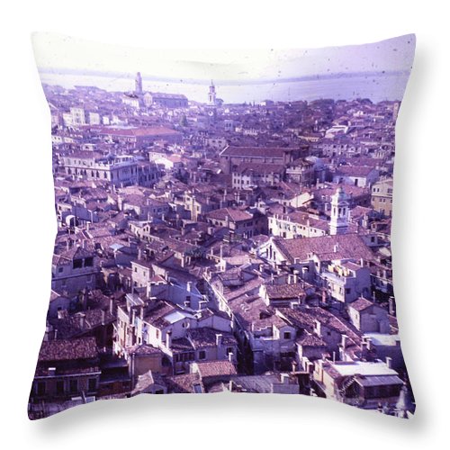 Europe Trip 1970 Number 17 - Throw Pillow