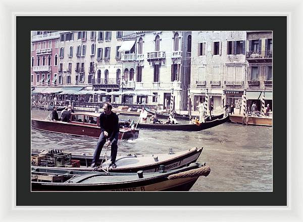 Europe Trip 1971 Number 12 - Framed Print