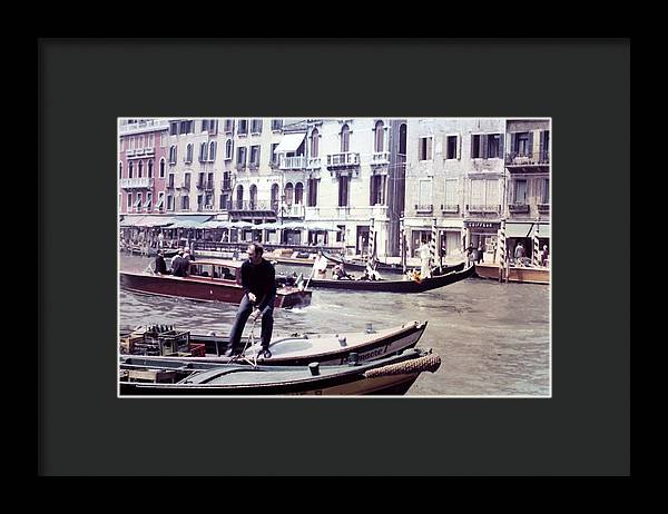 Europe Trip 1971 Number 12 - Framed Print