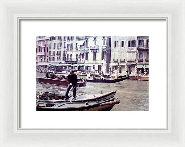 Europe Trip 1971 Number 12 - Framed Print