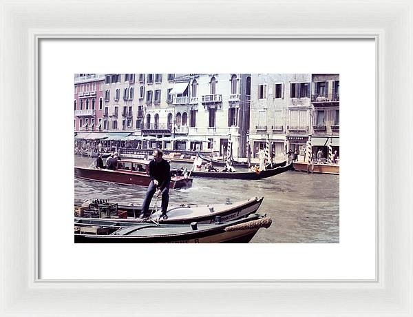 Europe Trip 1971 Number 12 - Framed Print