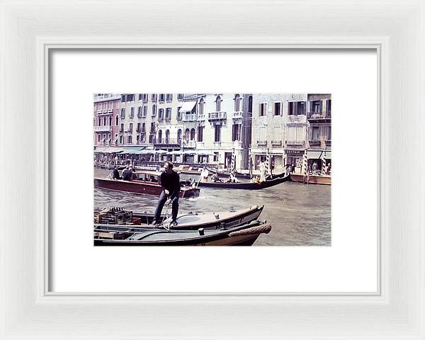 Europe Trip 1971 Number 12 - Framed Print