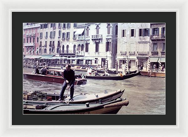 Europe Trip 1971 Number 12 - Framed Print