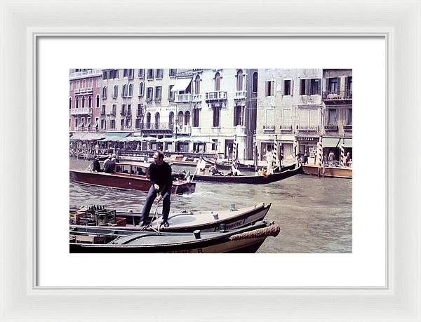 Europe Trip 1971 Number 12 - Framed Print