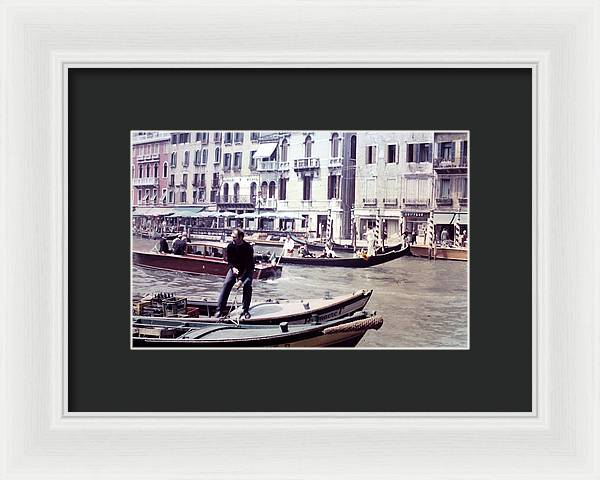 Europe Trip 1971 Number 12 - Framed Print