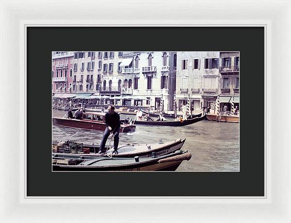 Europe Trip 1971 Number 12 - Framed Print