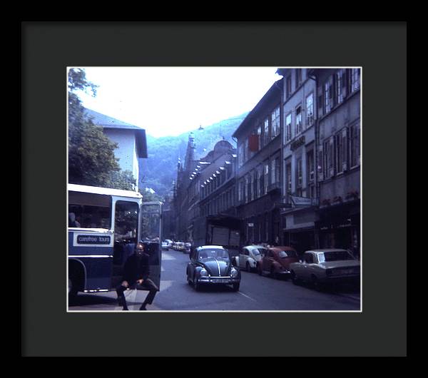Europe Trip 1973 Number 13 - Framed Print