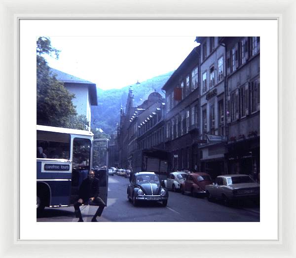 Europe Trip 1973 Number 13 - Framed Print
