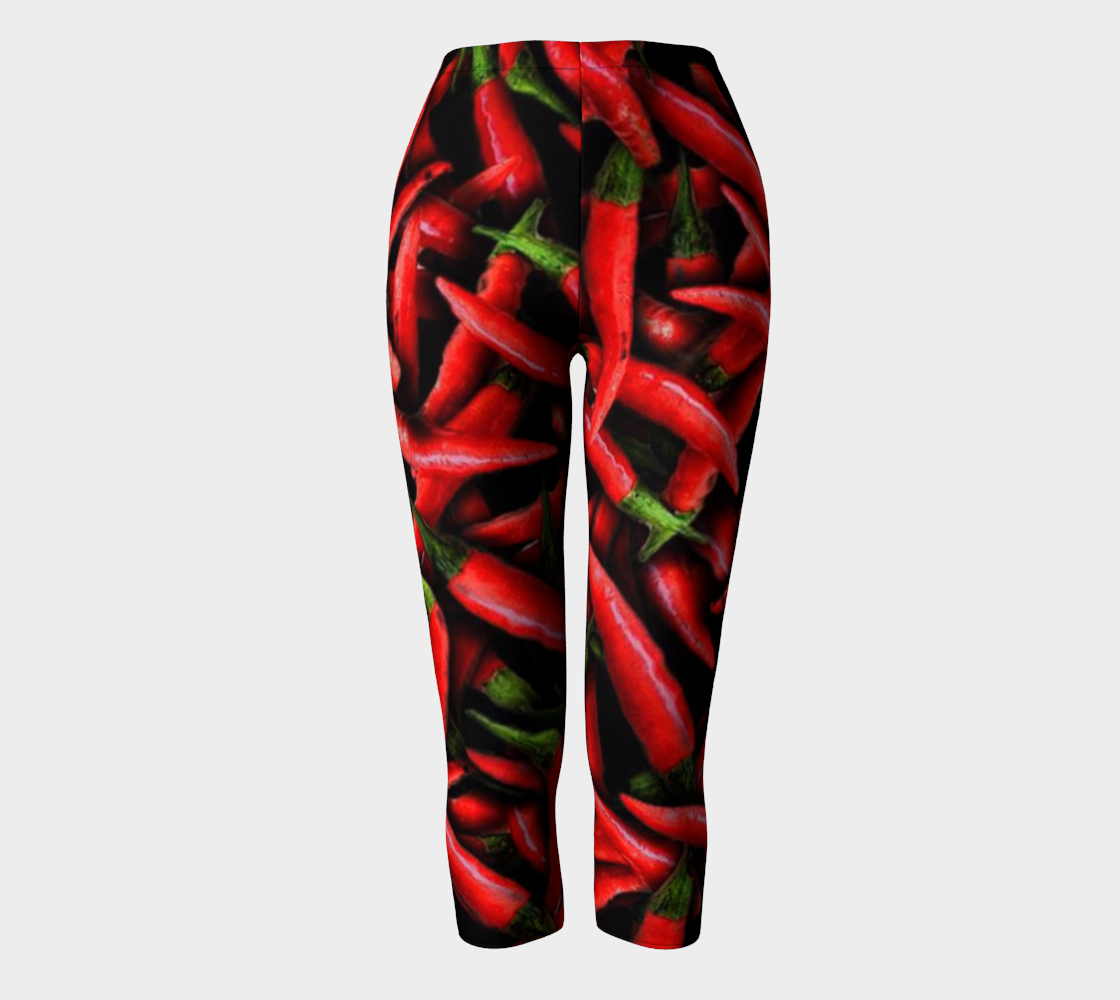 Red Chili Peppers Capris