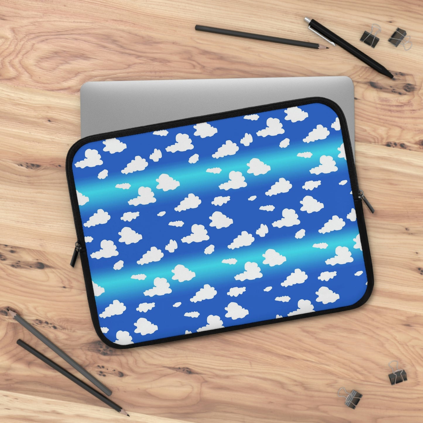 Clouds Pattern Laptop Sleeve