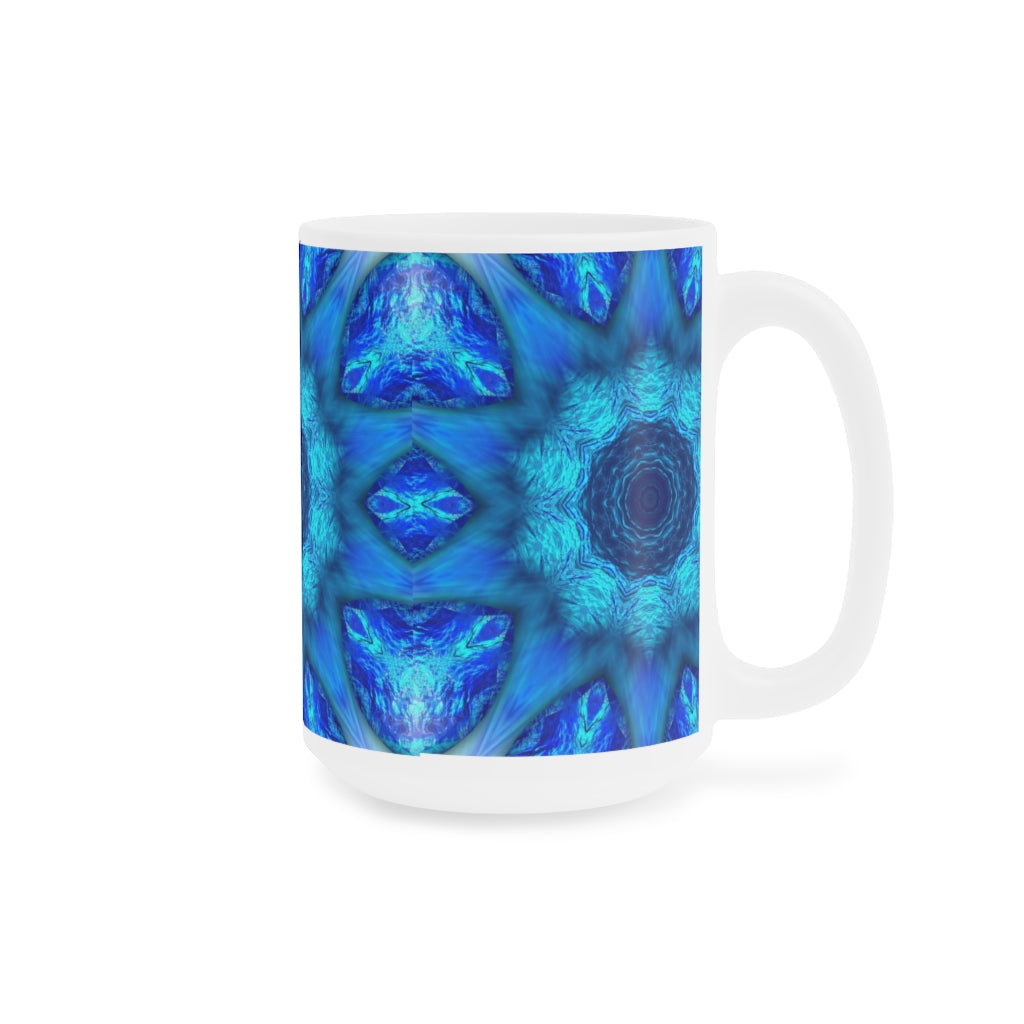 Blue Water Kaleidoscope Ceramic Mugs (11oz\15oz\20oz)