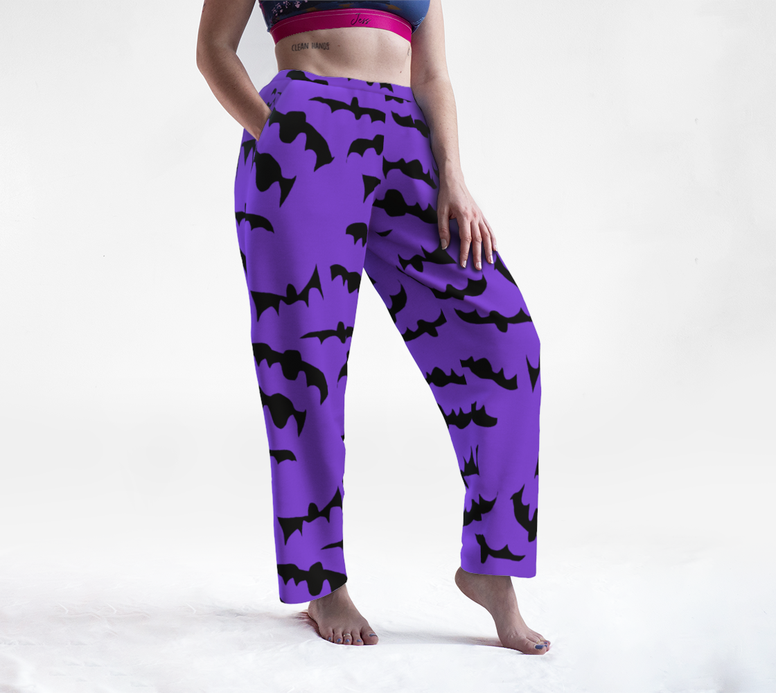 Bats Pattern Lounge Pants