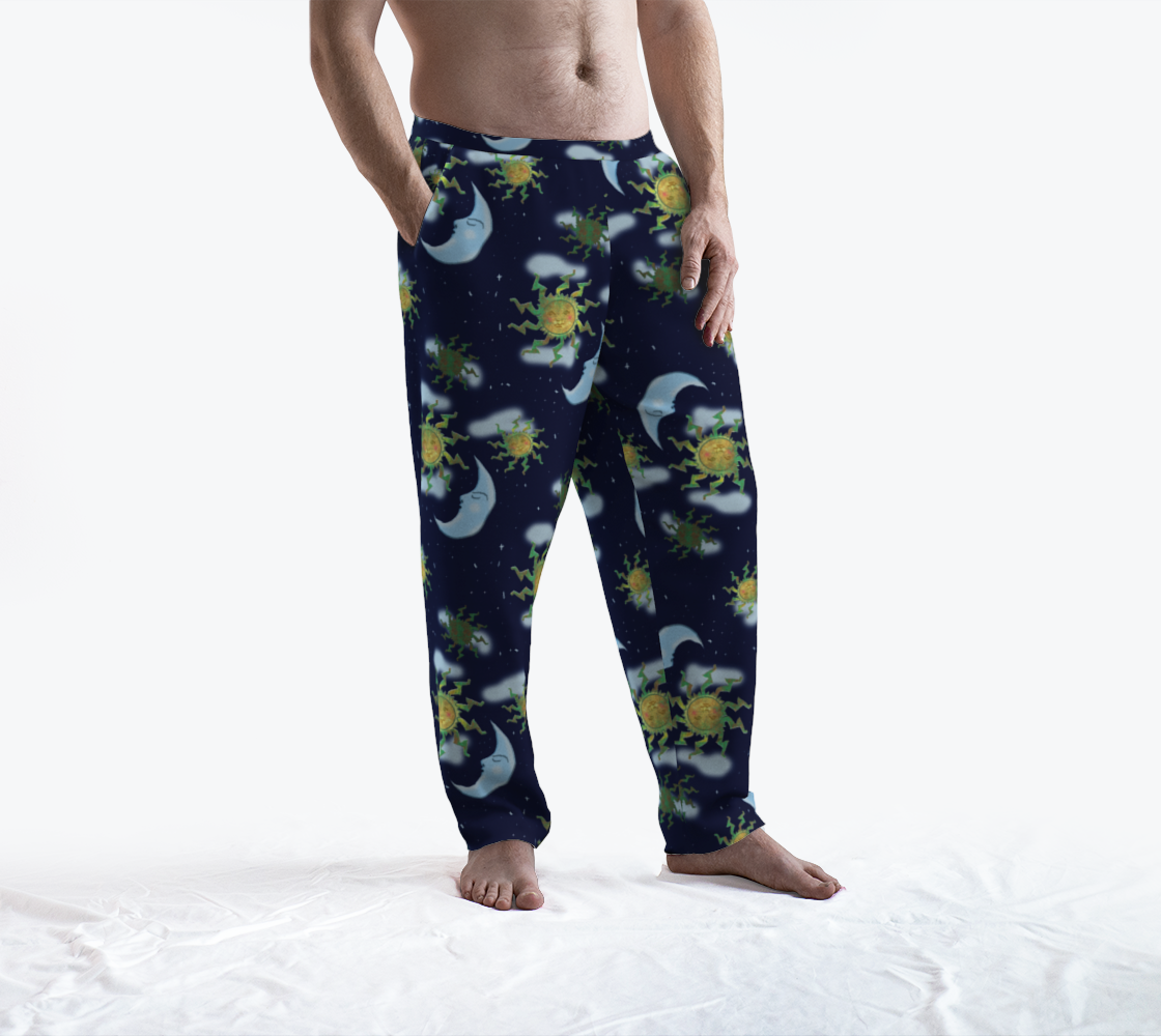 Antique Sun Moon Lounge Pants