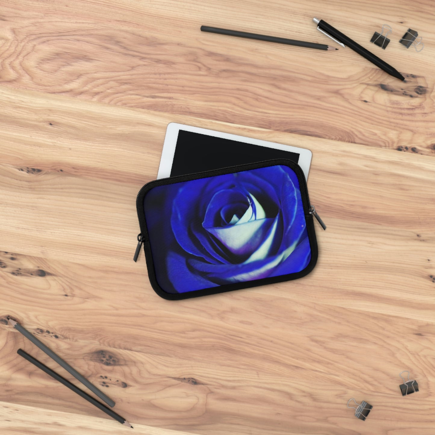 Blue Rose Laptop Sleeve
