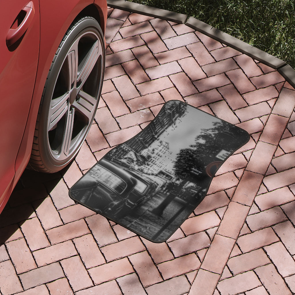 Paris Street 1967 Car Floor Mats, 1pc