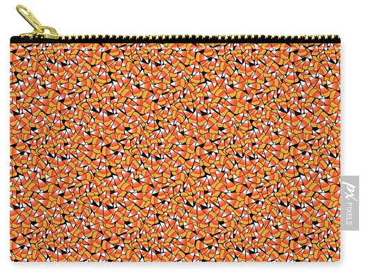 Fall Candy Corn Pattern - Carry-All Pouch
