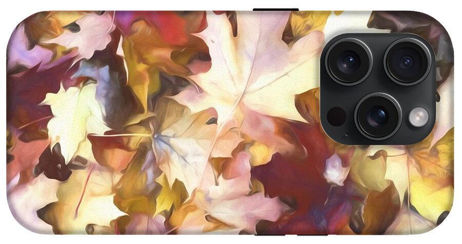 Fall Leaves Bright - Phone Case