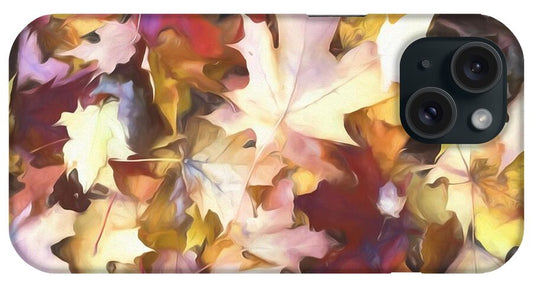 Fall Leaves Bright - Phone Case