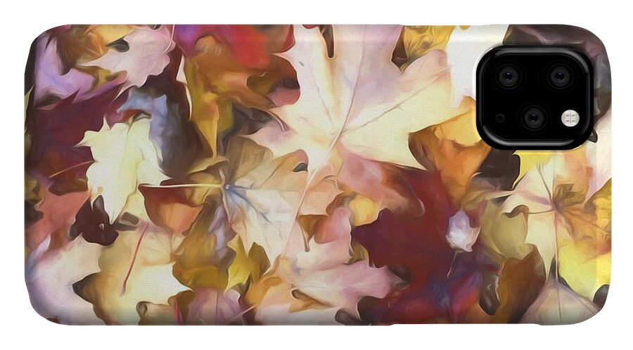 Fall Leaves Bright - Phone Case