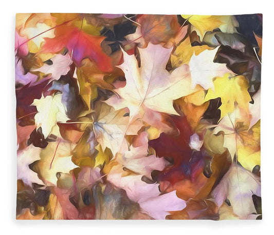 Fall Leaves Bright - Blanket