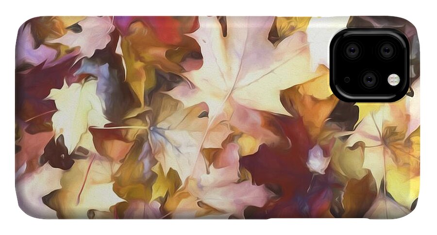 Fall Leaves Bright - Phone Case