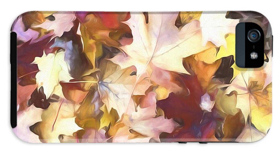 Fall Leaves Bright - Phone Case