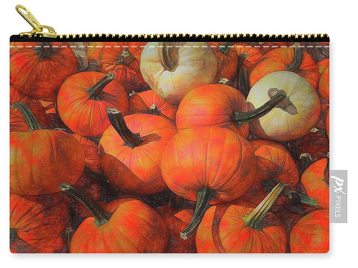 Fall Pumpkin Pile - Carry-All Pouch