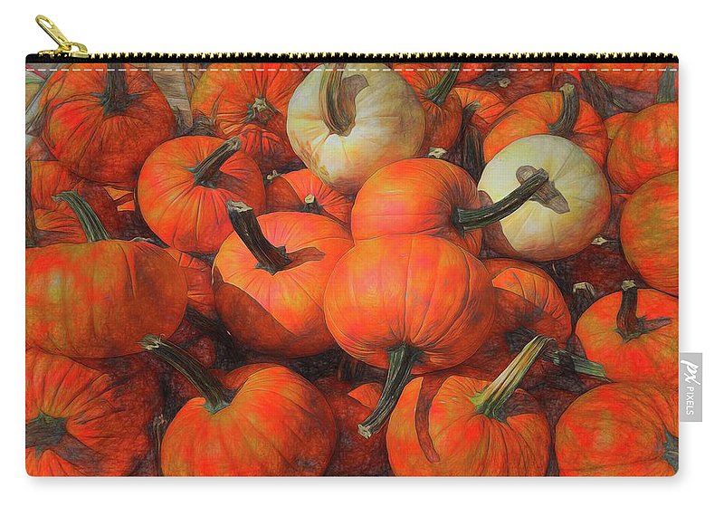 Fall Pumpkin Pile - Carry-All Pouch