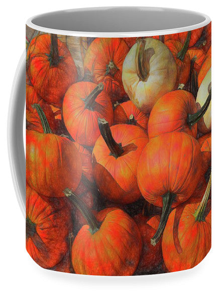 Fall Pumpkin Pile - Mug
