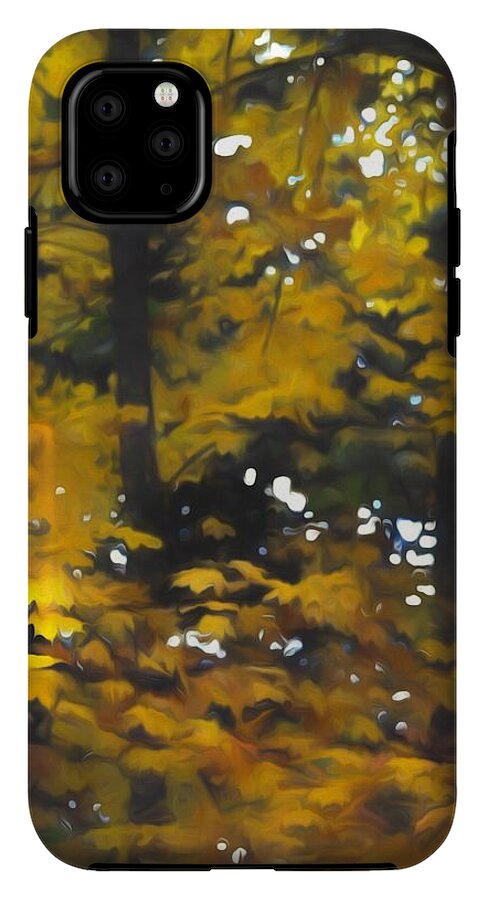 Fall Yellow Trees - Phone Case