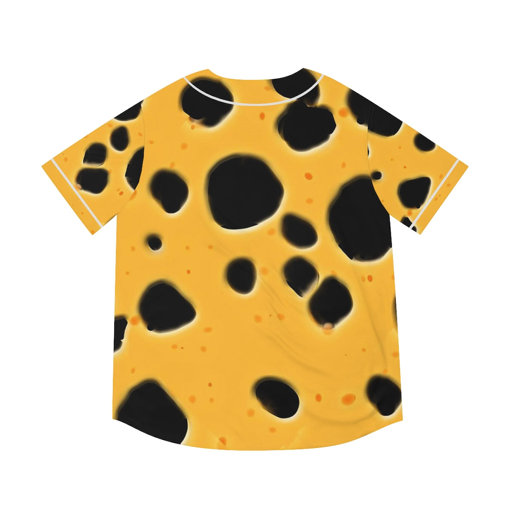 Cheese Men's Baseball Jersey (AOP)