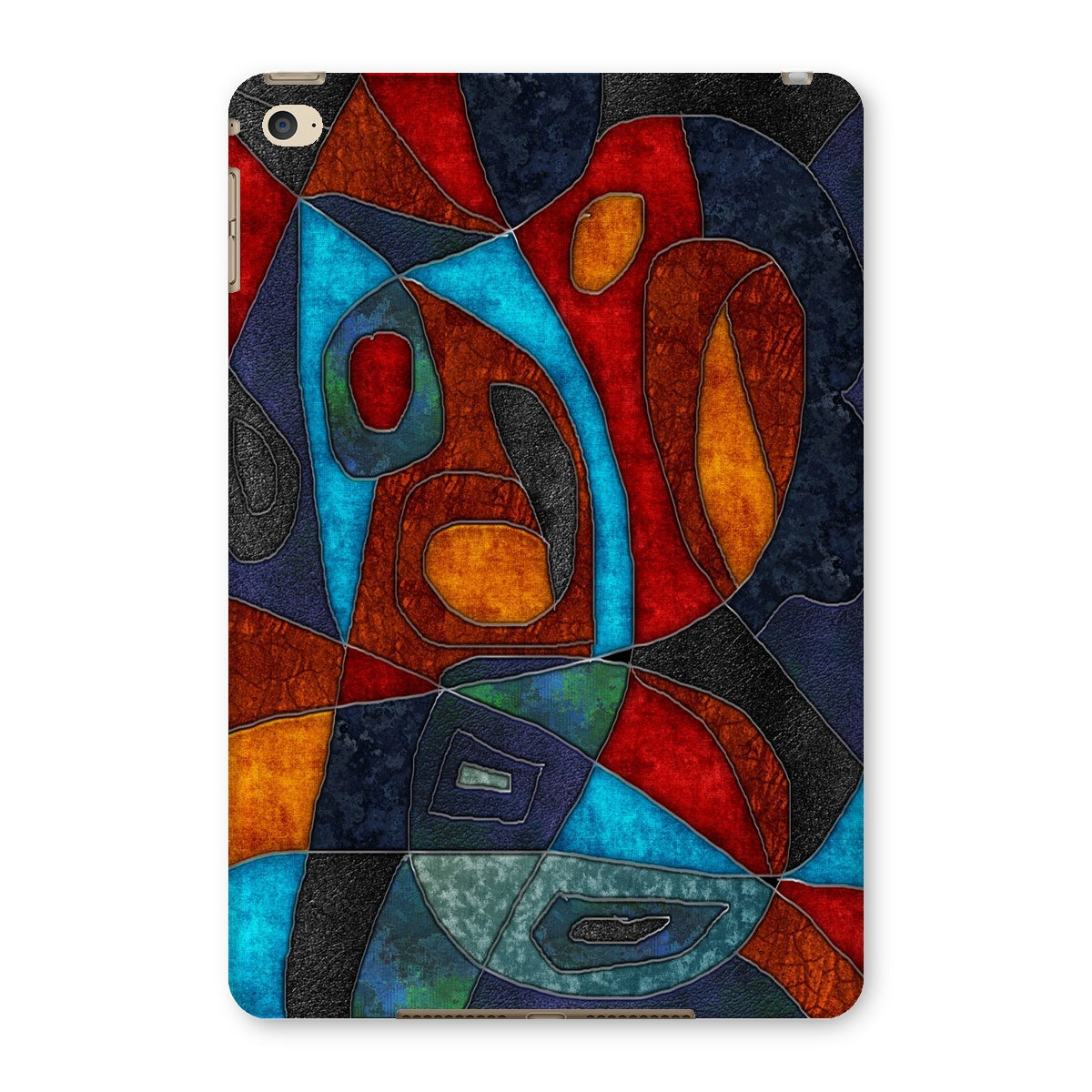 Abstract With Heart Tablet Cases