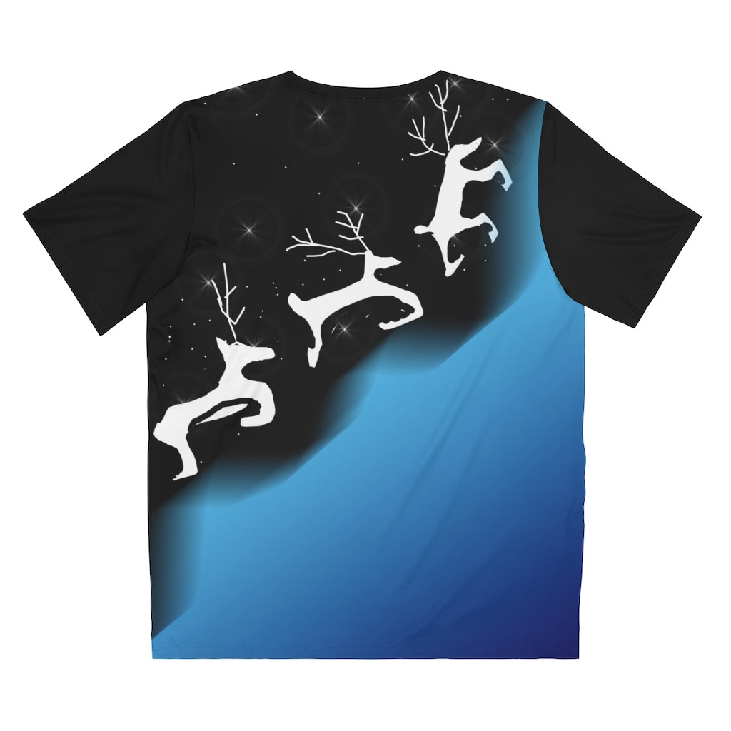 Primitive Reindeer Unisex AOP Cut & Sew T-Shirt