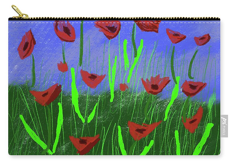 Field Of Poppies - Carry-All Pouch