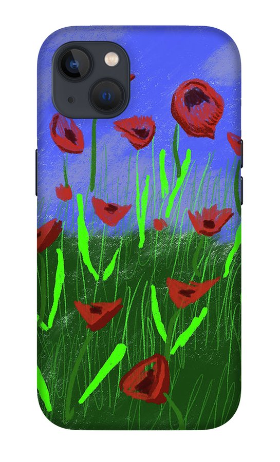 Field Of Poppies - Phone Case