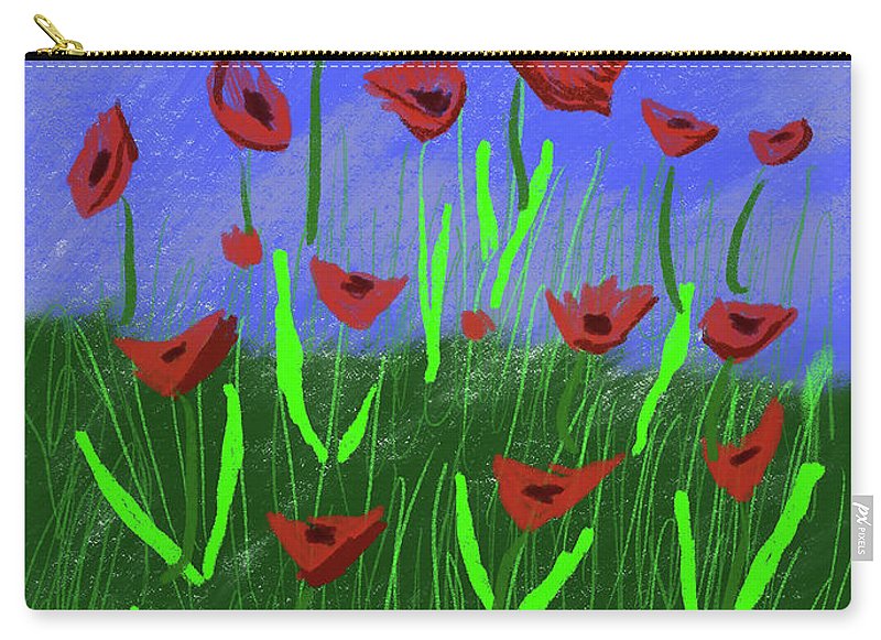 Field Of Poppies - Carry-All Pouch