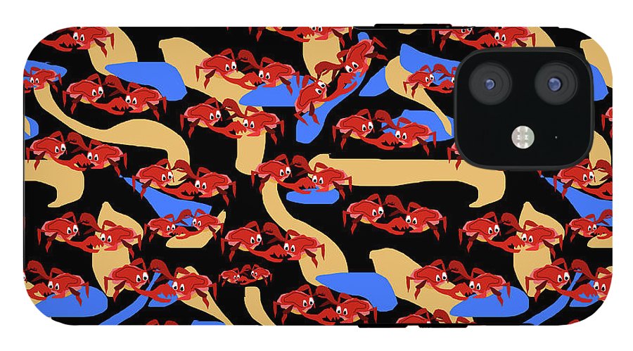 Fighting Crabbies Pattern - Phone Case