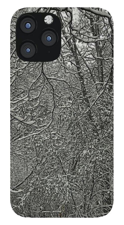 First Winter Snow - Phone Case